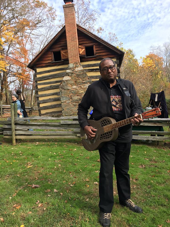 Rick Franklin at Oakely Cabin (Credit: Marilyn Leigh Stone)